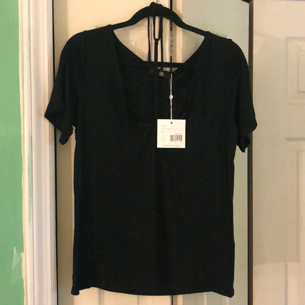 Missguided Tie Neck T Shirt NEVER WORN with tags